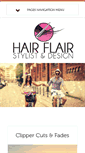 Mobile Screenshot of hairflairouterbanks.com